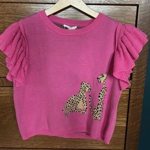 Entro leopard sweater size small
